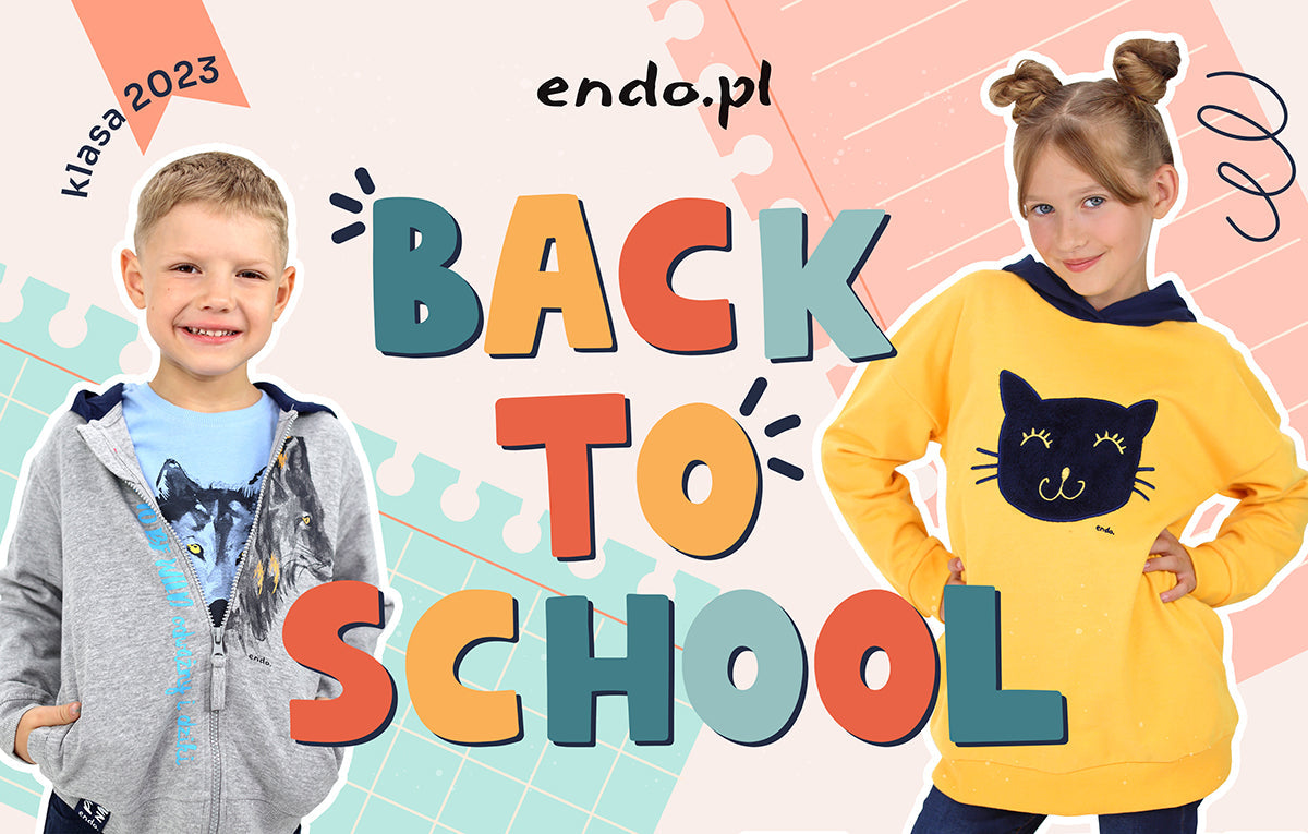 Back To School - Klasa 2023 - To będzie nasz rok - Wyjątkowe ubrania do szkoły i przedszkola