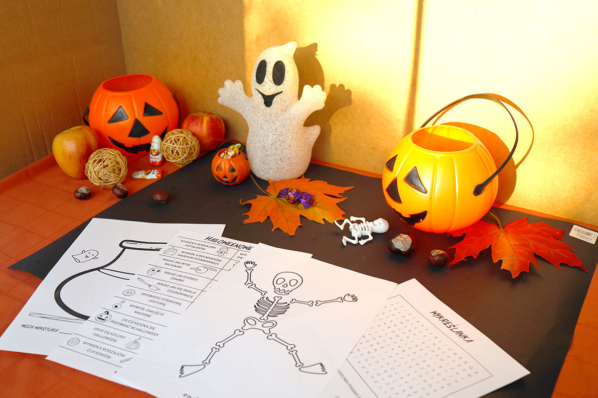 Proste Halloweenowe zabawy na ostatnią chwilę
