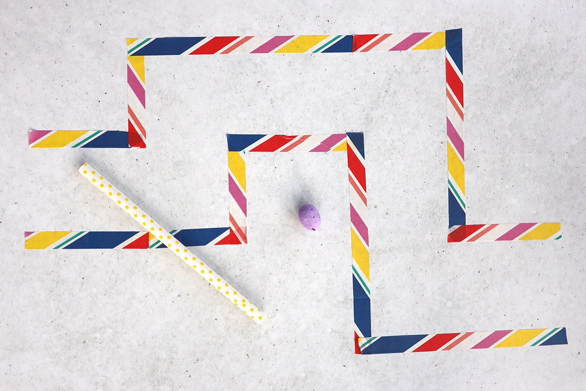 Zabawa wielkanocna dla dzieci - Wyścig jajek