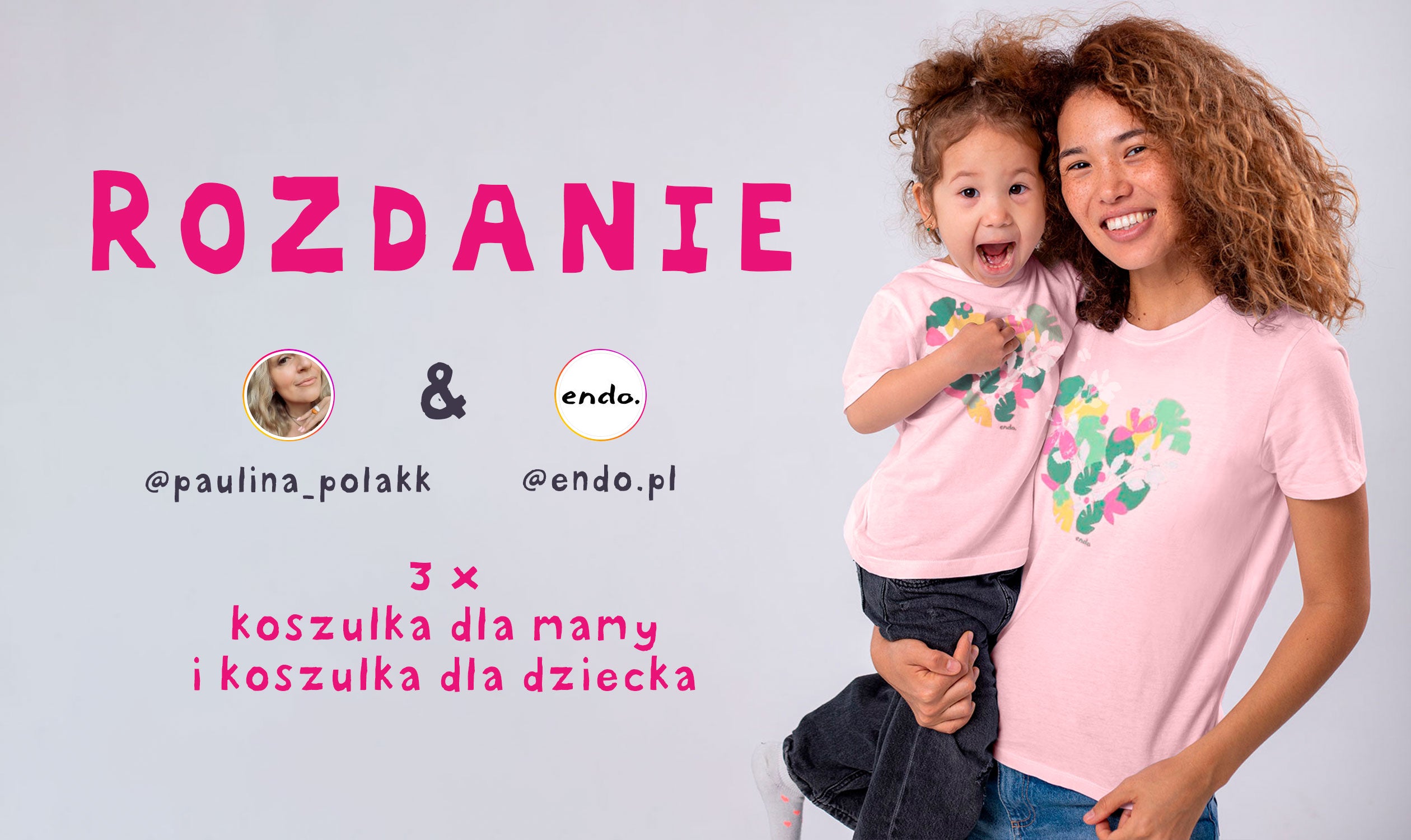 Rozdanie na Dzień Matki - Wygraj wyjątkowe koszulki