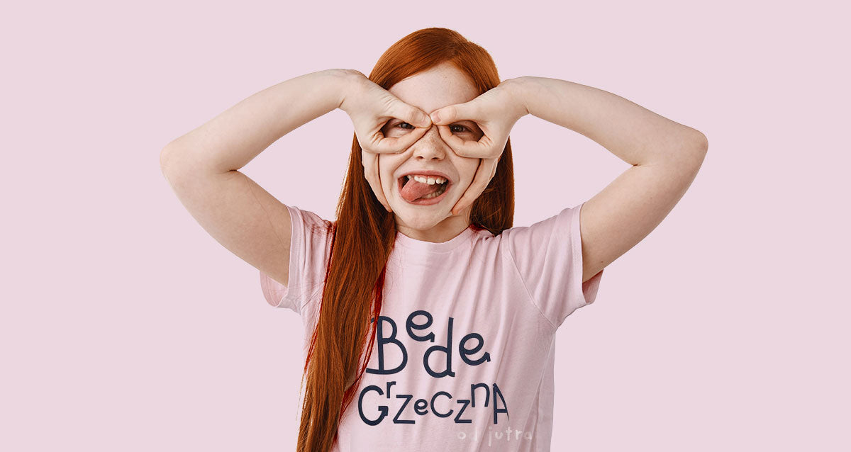 Koszulki z charakterem dla dziewczynki