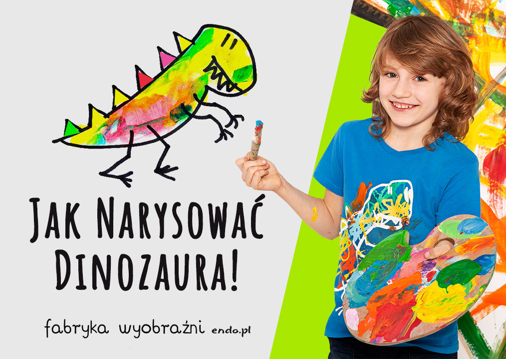 Jak narysować dinozaura?