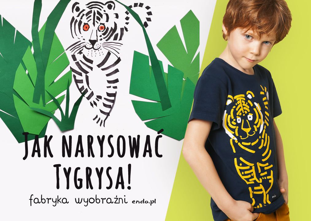 Szkoła rysunku Endo: jak narysować tygrysa?