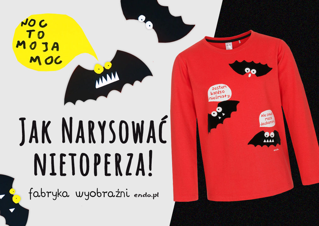 Jak narysować nietoperze