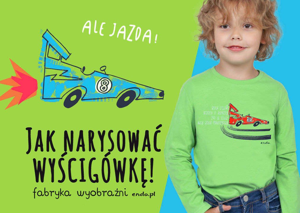 Jak narysować wyścigówkę? - Szkoła Rysunku