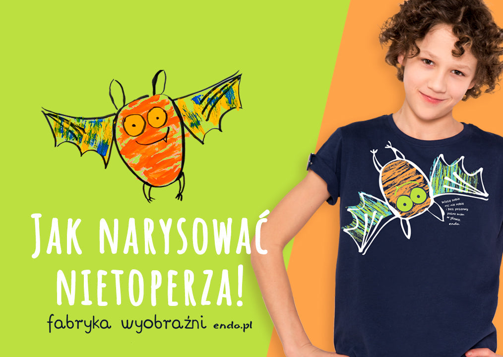 Szkoła rysunku Endo - Jak narysować nietoperza?