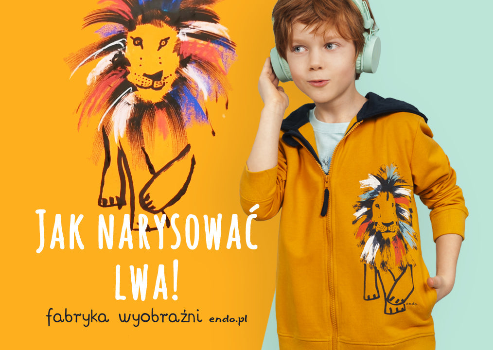 Szkoła rysunku Endo: jak narysować lwa?