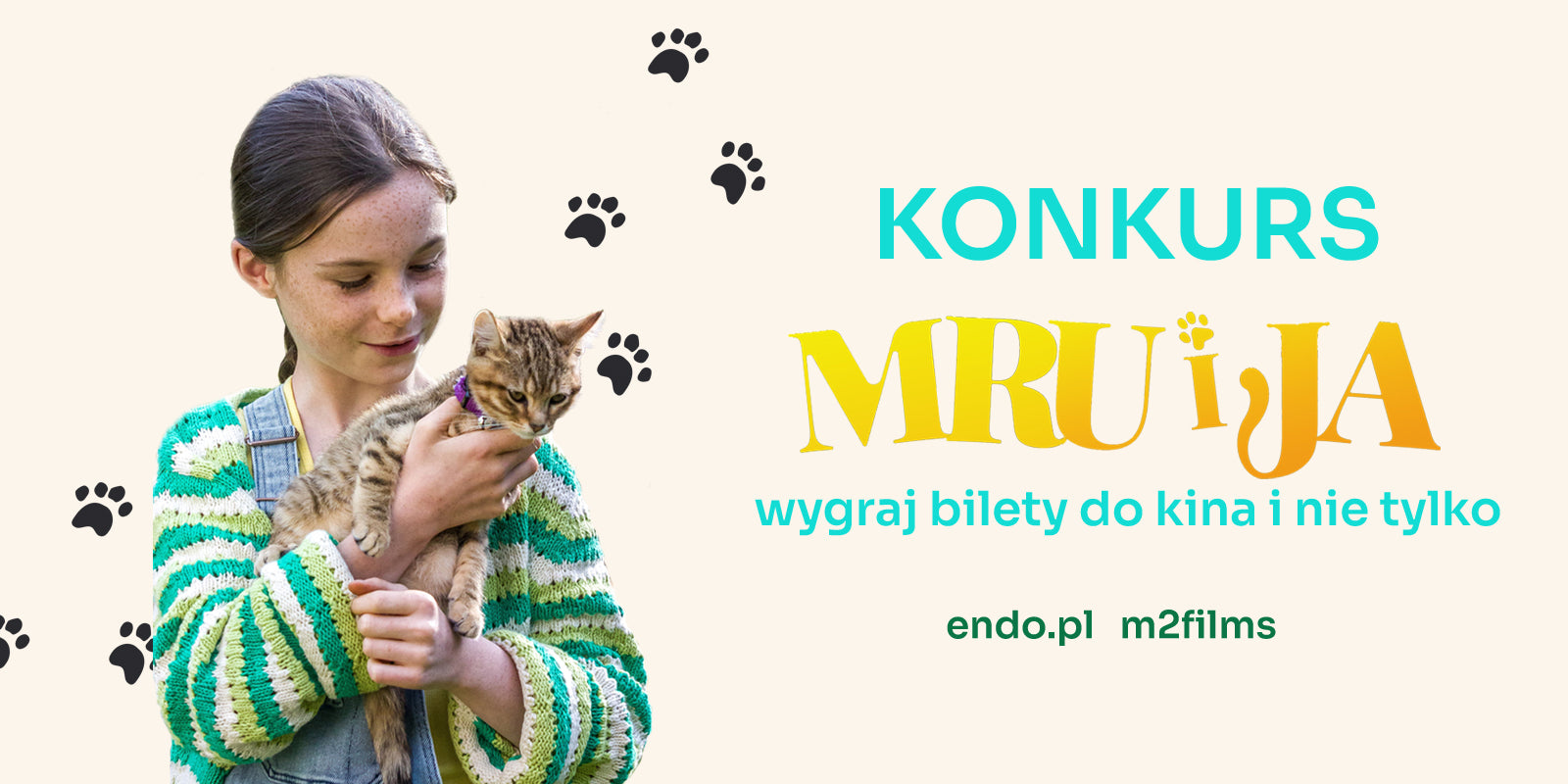 Mru i ja, czyli konkurs z pazurem - wygraj bilety do kina oraz kocie upominki od Endo