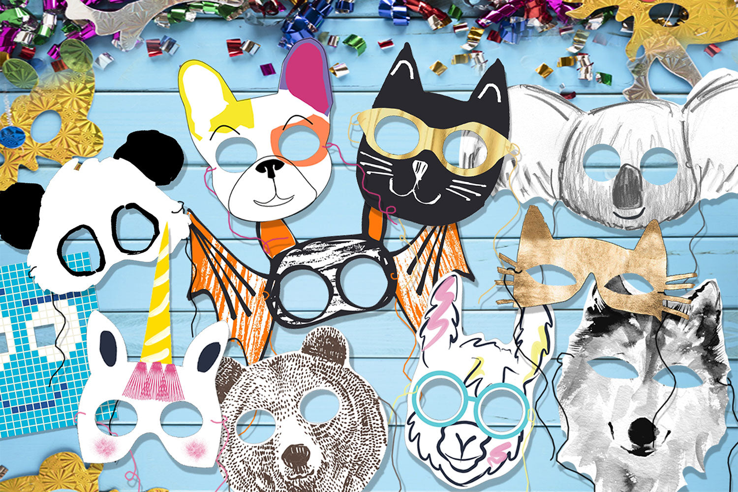 maski karnawałowe dla dzieci