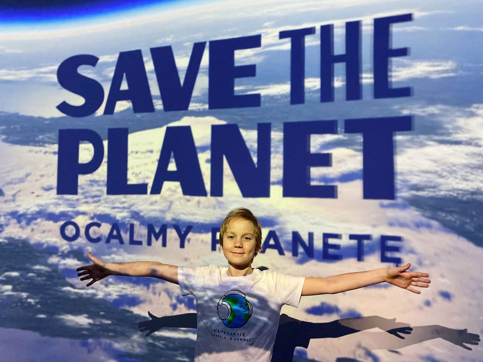 Zabierz dziecko na Kosmiczną Wyprawę! - multisensoryczna wystawa Save the Planet