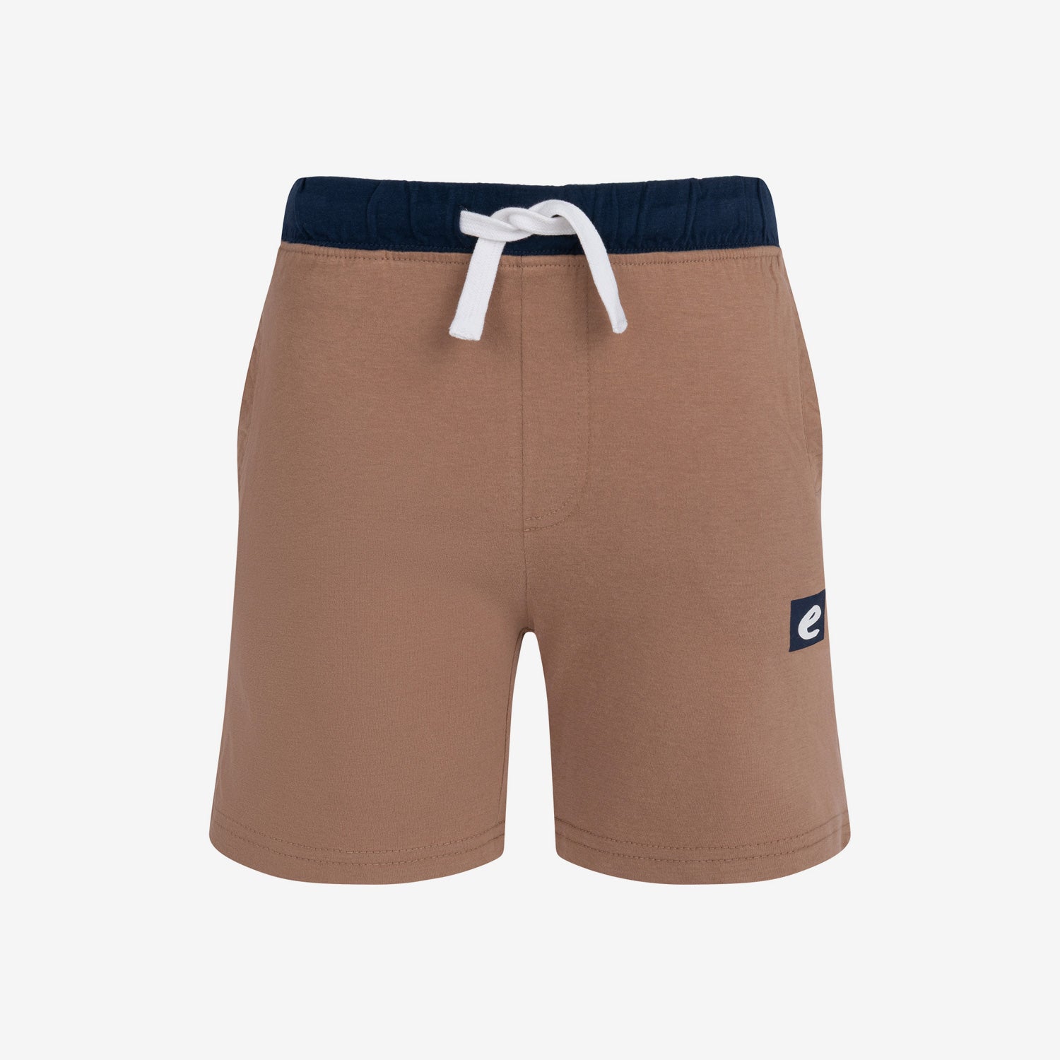 Brązowe dresowe szorty dla chłopca