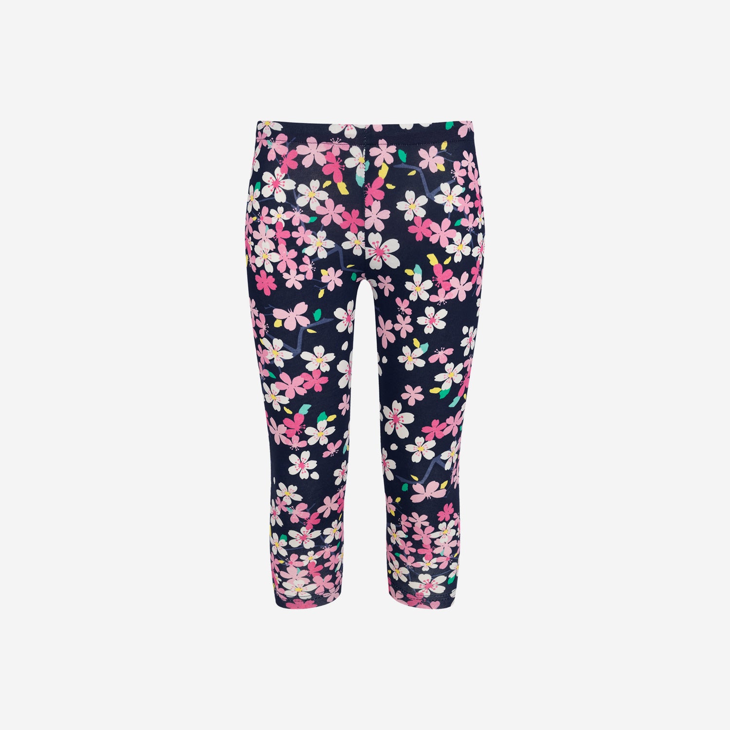 Legginsy 3/4 dla dziewczynki, z flamingami 9-13 lat