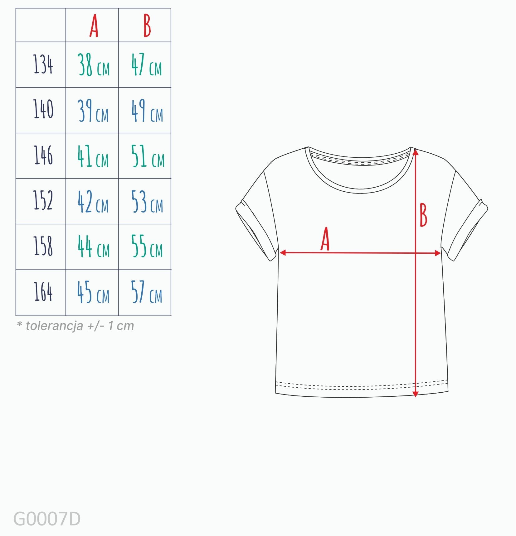 T-shirt dla dziewczynki 9-13 lat, biały "motyle"