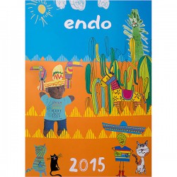 Kalendarz 2015 malowany przez dzieci