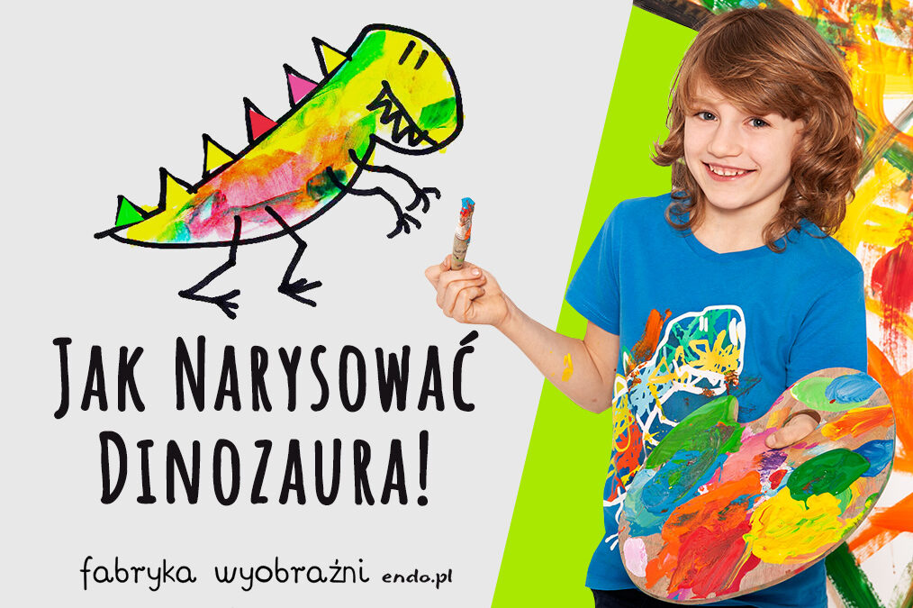 Jak narysować dinozaura?