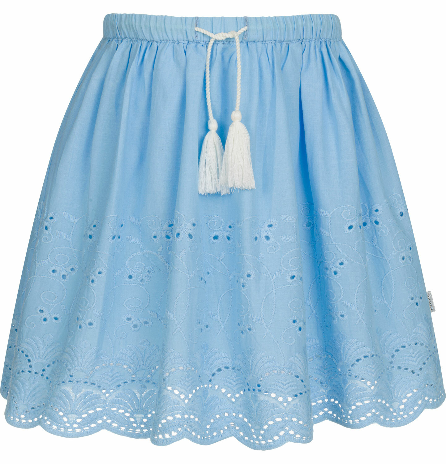 niebieska spódnica do szkoły