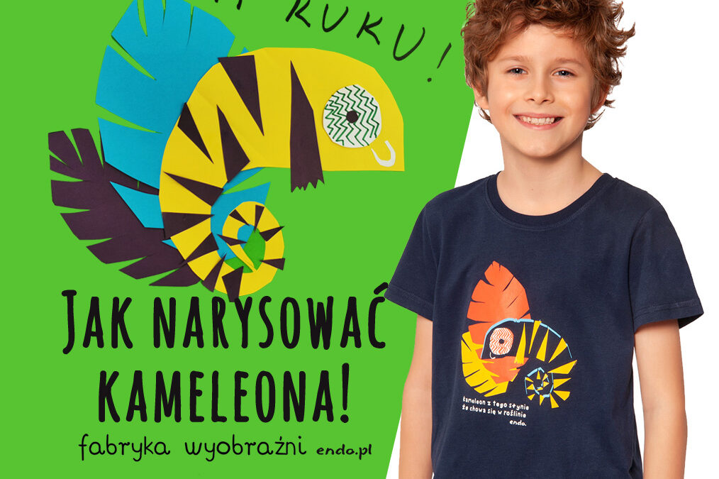 Jak narysować kameleona – Fabryka Wyobraźni [Filmik]