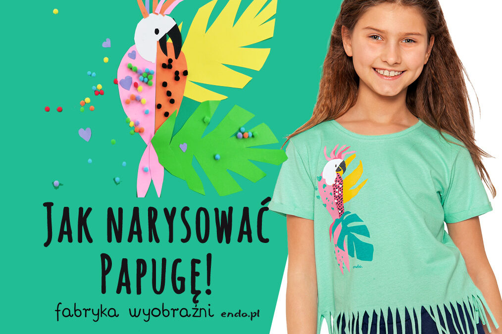 Jak narysować papugę – Fabryka Wyobraźni [Filmik]