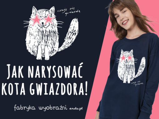 Jak narysować kota gwiazdora – Szkoła Rysunku