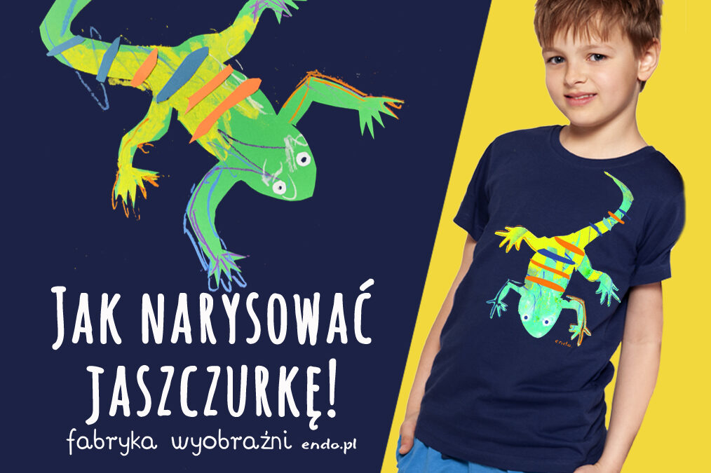 Szkoła rysunku Endo: Jak narysować jaszczurkę?