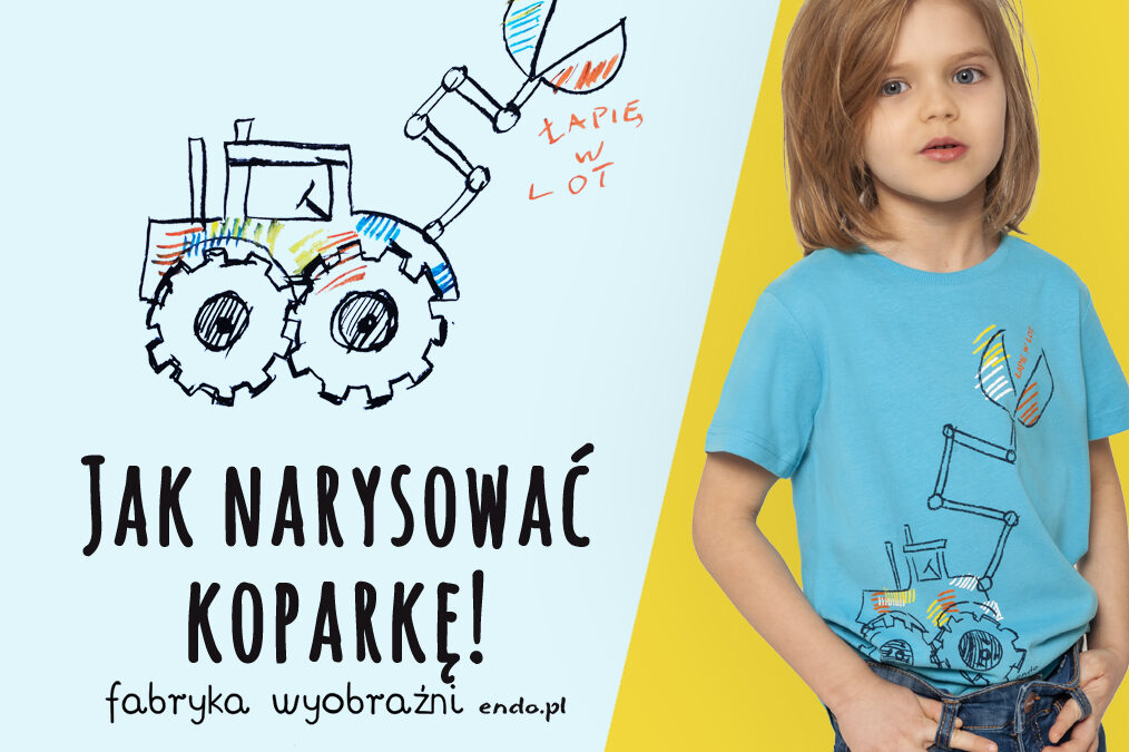 Szkoła rysunku Endo: jak narysować koparkę?