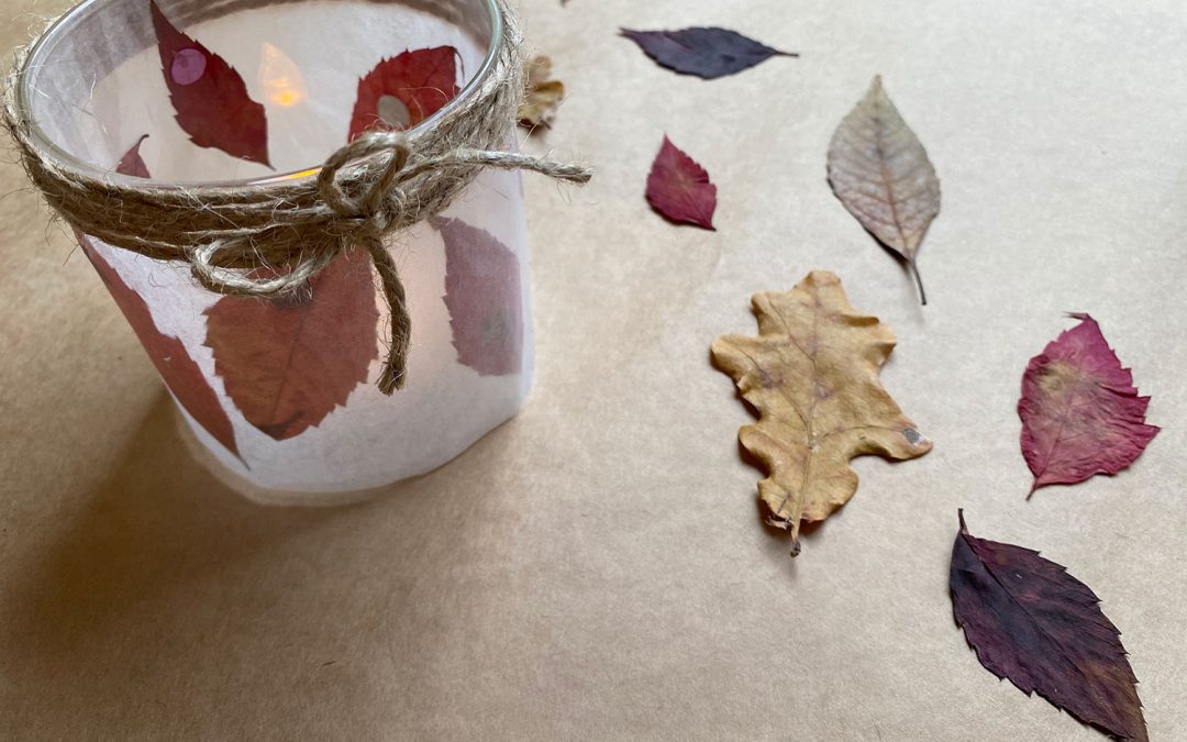 Jesienny lampion DIY na Święto Światła