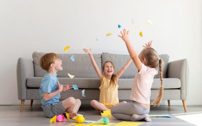 Aktywnie i kolorowo. Zabawy edukacyjne dla dzieci w domu