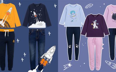 Dziecięcy styl inspirowany wszechświatem – Kosmiczna kolekcja ubrań dla chłopców i dziewczynek