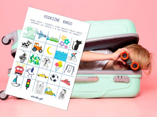 Podróżne Bingo – Idealna zabawa dla dzieci w podróży