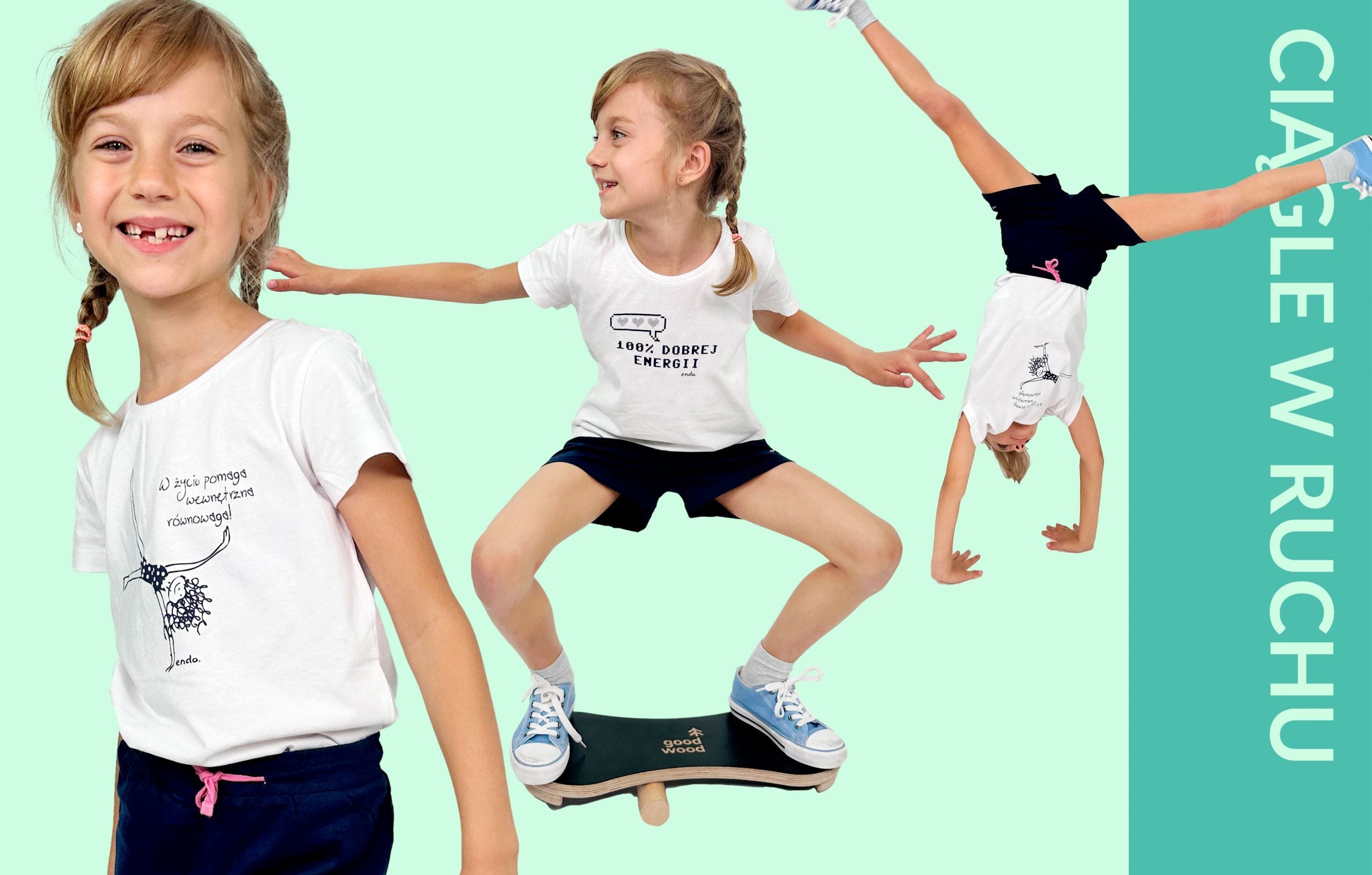 Jak ubrać dziewczynkę, aby wspierać jej rozwój fizyczny - Stroje na WF, zajęcia sportowe i wyprawy w plenerze