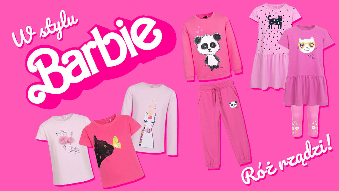 Róż rządzi - Stylizacje dla dziewczynki w stylu Barbie