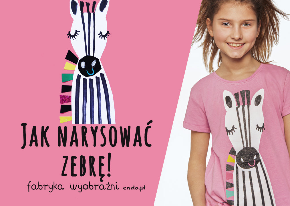 Szkoła Rysunku Endo: jak narysować zebrę?