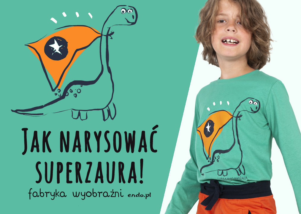Jak narysować Superzaura? - Szkoła Rysunku