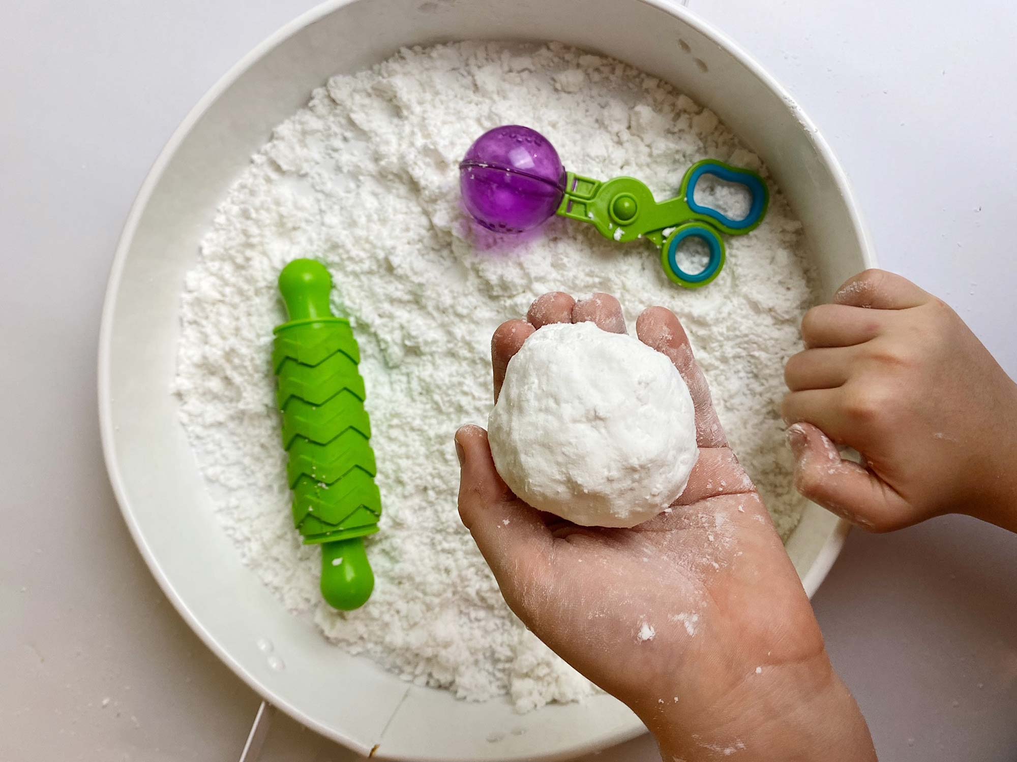 sztuczny śnieg przepis