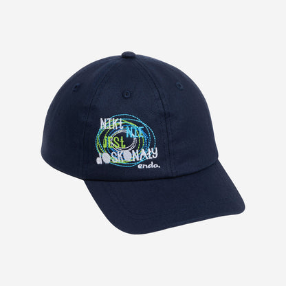 A baseball cap for a boy with the inscription "Nobody's Perfect"
