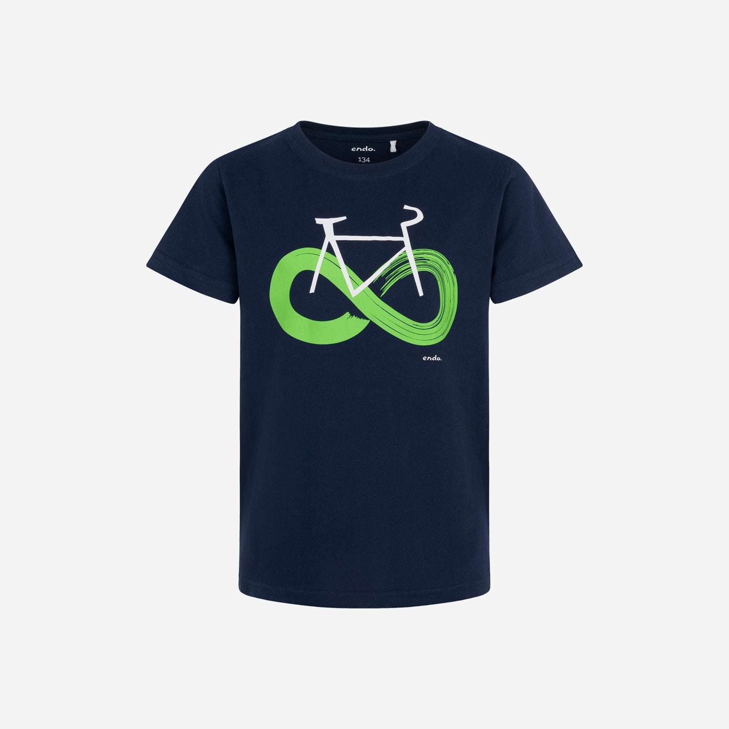 T-shirt z krótkim rękawem dla chłopca, z motywem rowerowym 9-13 lat