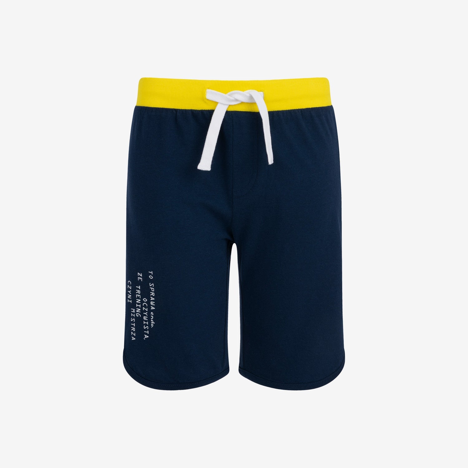 Szorty dla chłopca, 3-8 lat, Ciemnogranatowy