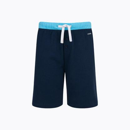 Piżama z krótkim rękawem dla chłopca, z Układem Słonecznym, granatowa 3-8 lat