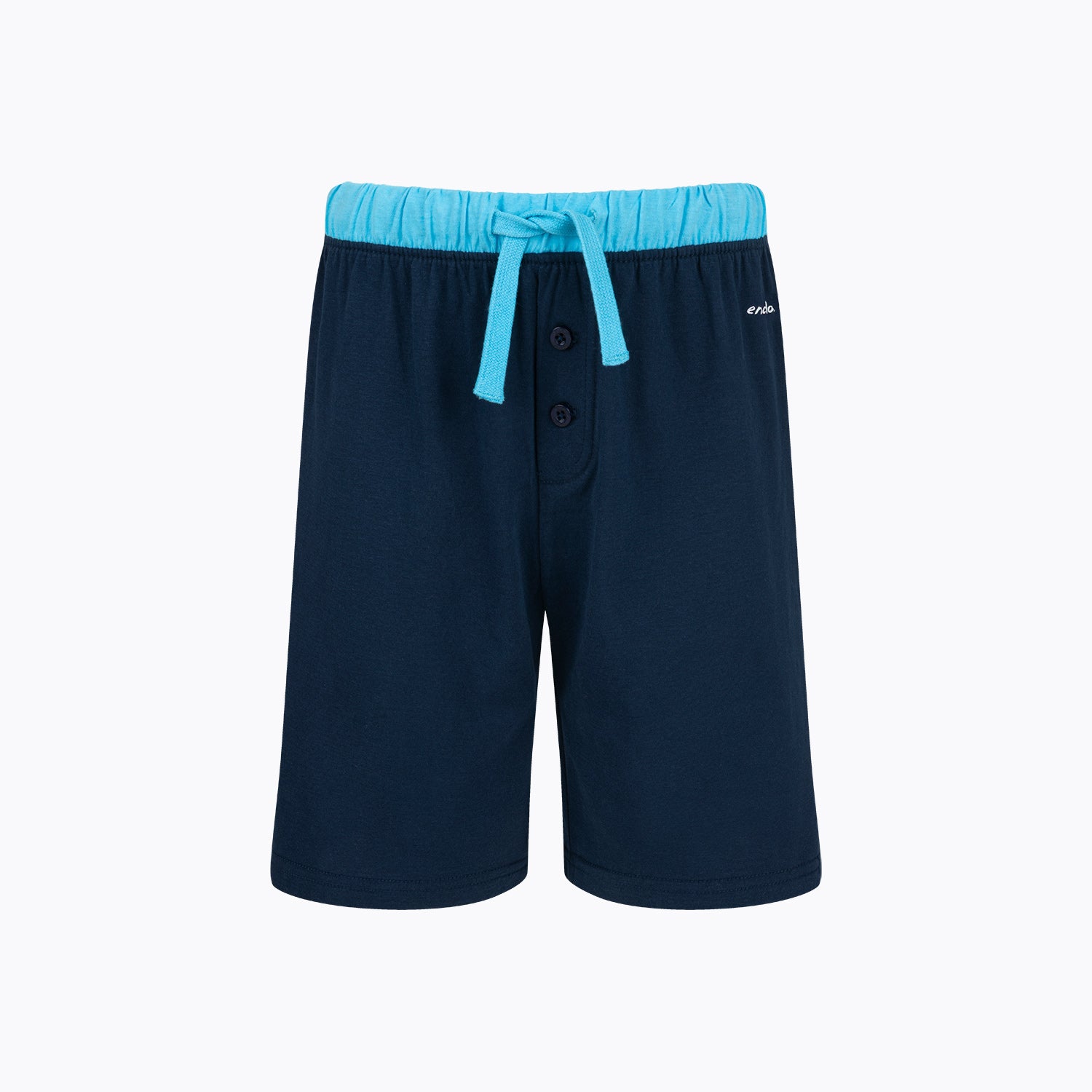 Piżama z krótkim rękawem dla chłopca, z napisem "bez odbioru", granatowa 9-13 lat