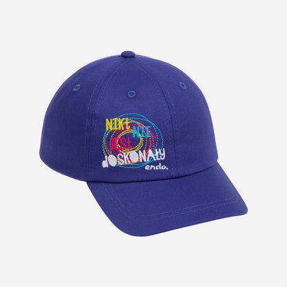 A baseball cap for a girl with the inscription "Nobody's Perfect"