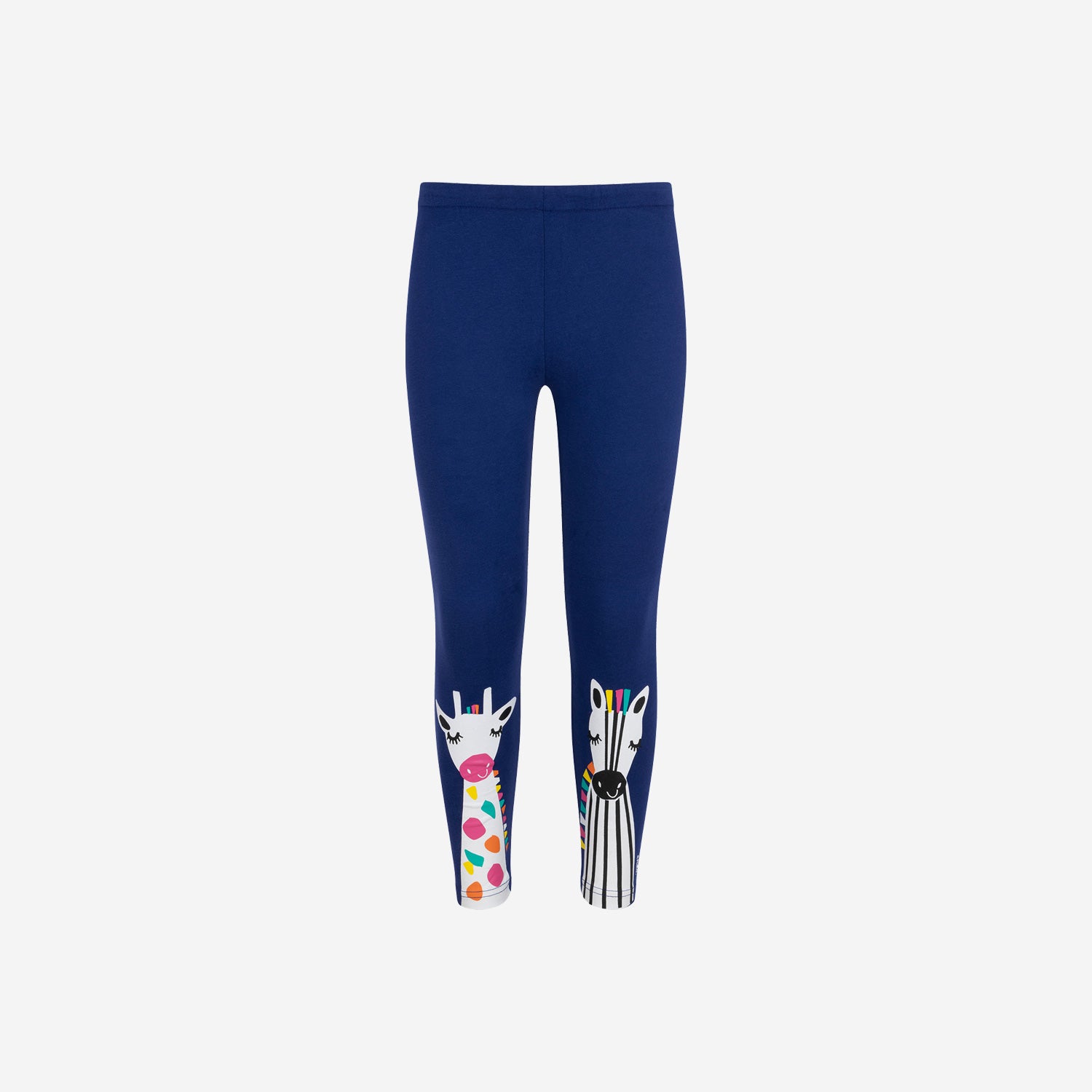 Legginsy dla dziewczynki, z motywem żyraf, 3-8 lat