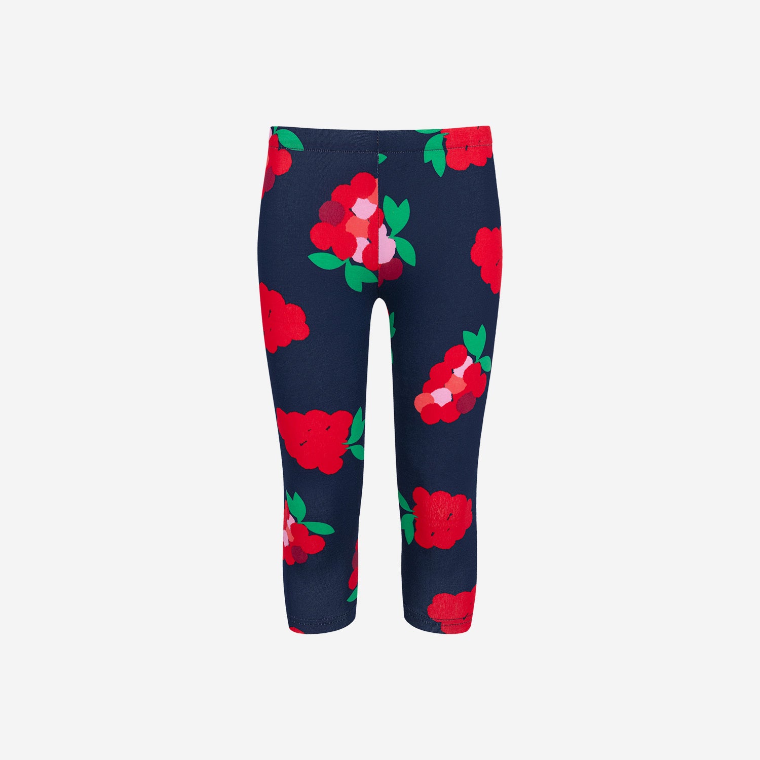 Legginsy 3/4 dla dziewczynki, z motywem kwiatowym 3-8 lat