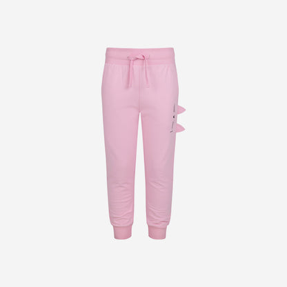 Pink sweatpants for girls, 3-8 years old