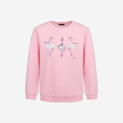 bluza z baletnicami dla dziewczynki