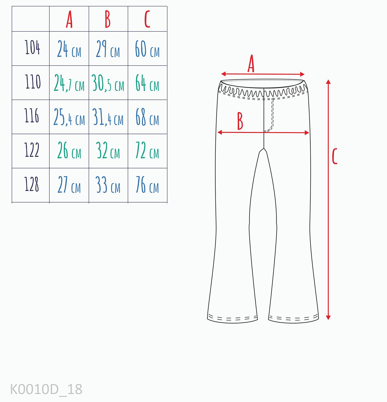 Legginsy flarry dla dziewczynki, z francuskim pieskiem, różowe 3-8 lat