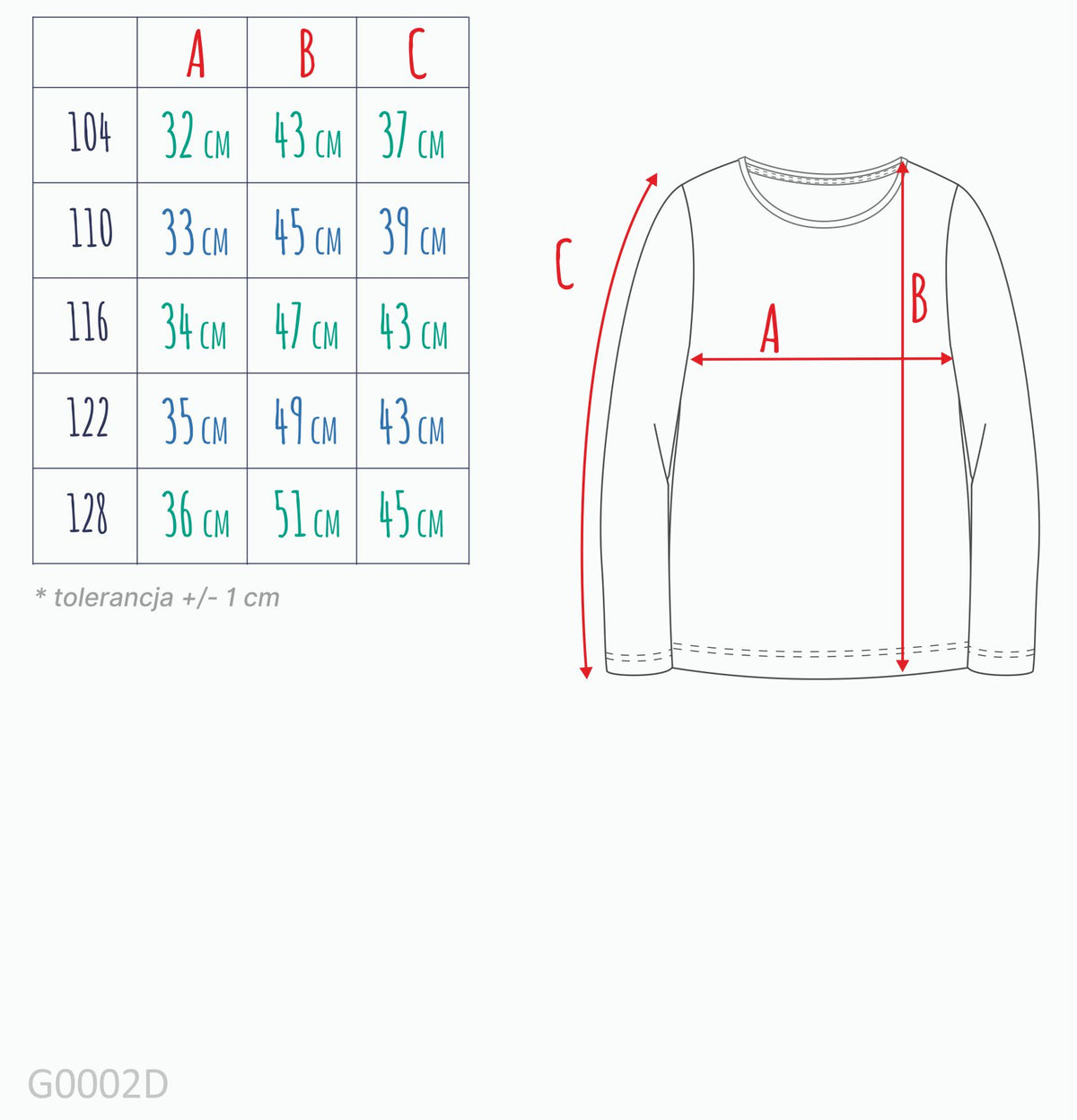 T-shirt z długim rękawem dla dziewczynki 3-8 lat, różowy z jednorożcem