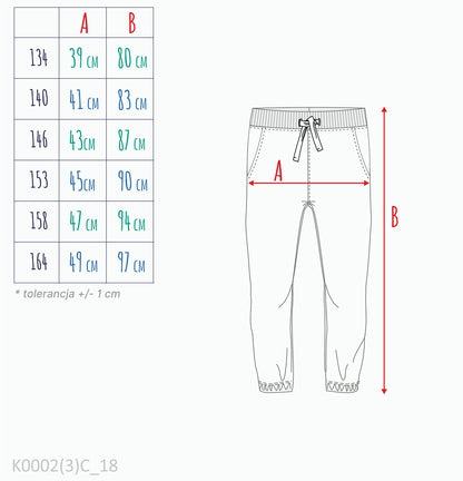 Spodnie dresowe dla chłopca, granatowe 9-13 lat