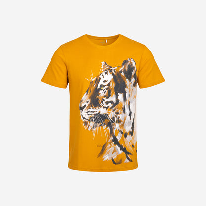Men's short-sleeved tiger t-shirt