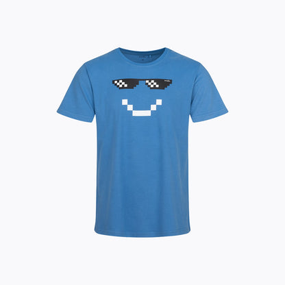T-shirt męski niebieska ale mina