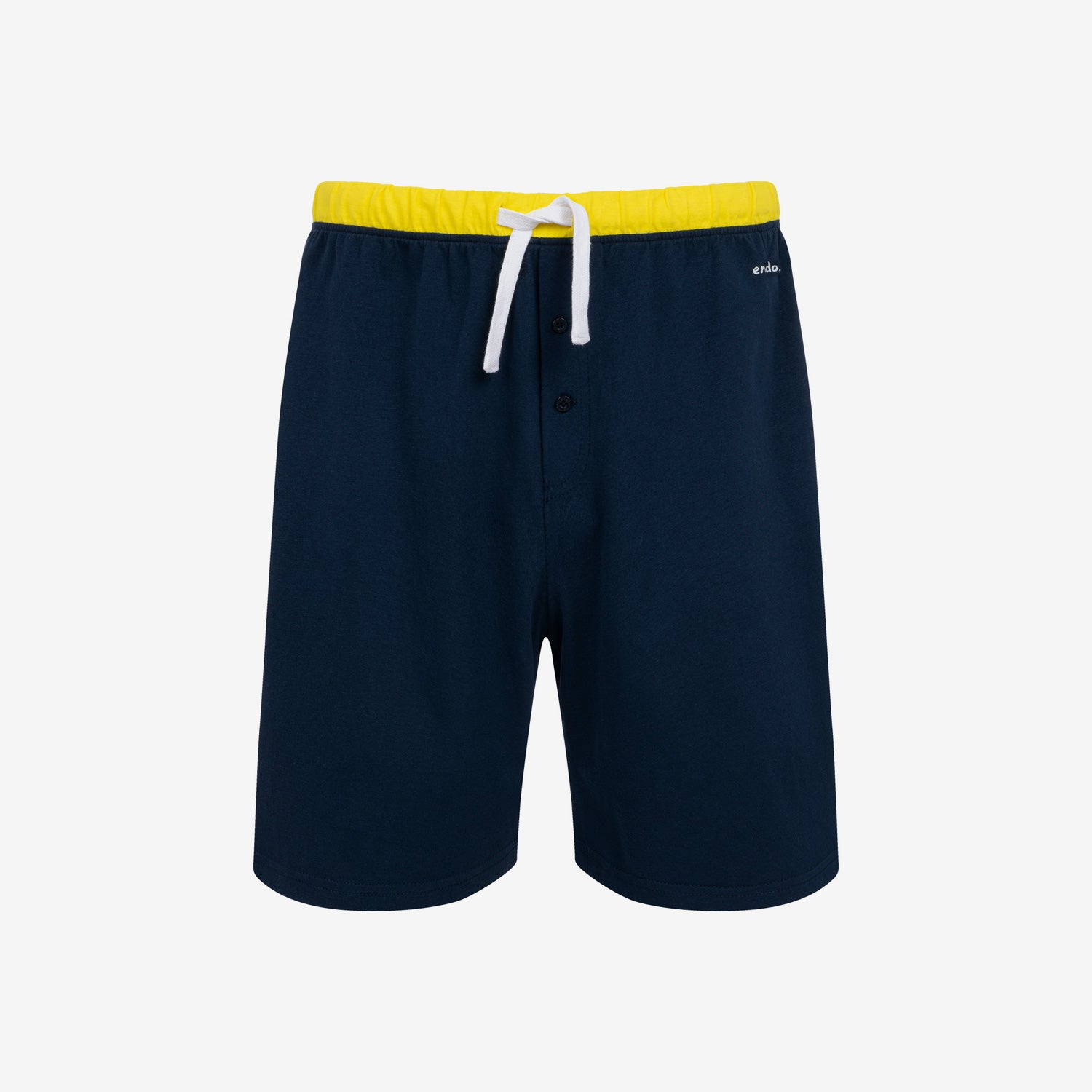 Men's Short Sleeve Gaming Pajamas, Yellow